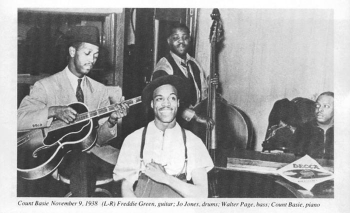 Count Basie and Walter Page